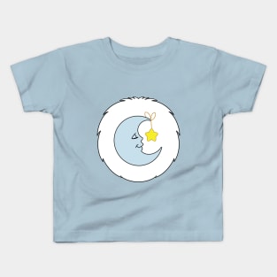 Sleepy bear belly Kids T-Shirt